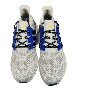 Adidas  Sz 11 Men's White and Blue Athletic Shoes